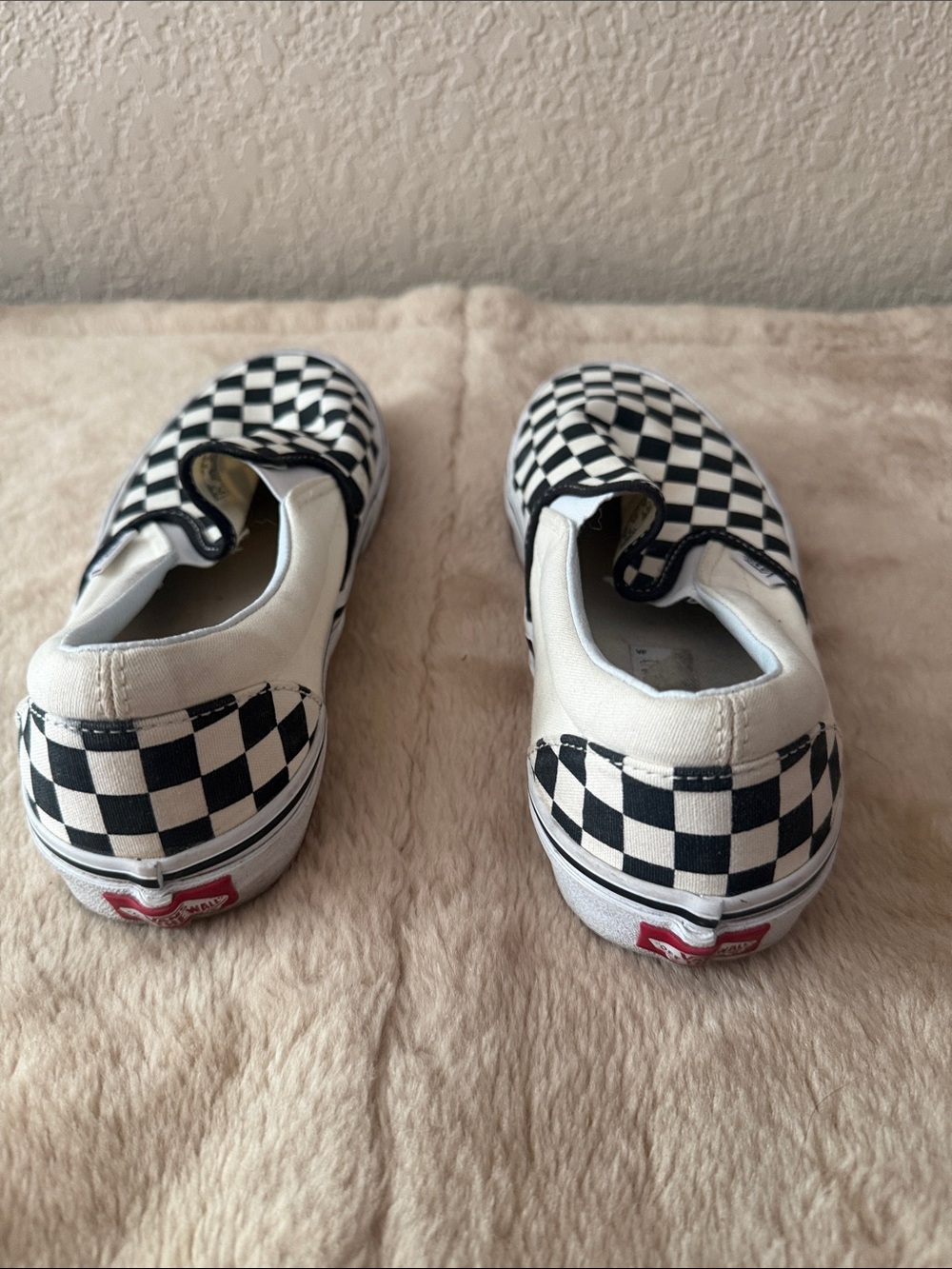 Vans slip on tennis shoes. 3542 - Picture 4 of 6